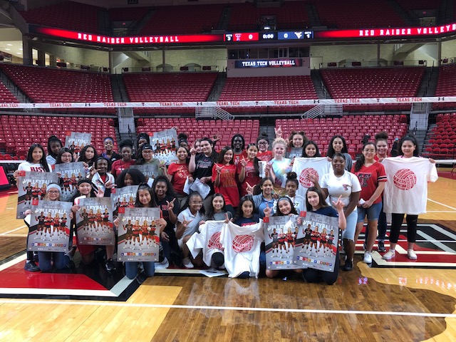 Texas Tech Volleyball Field Trip!